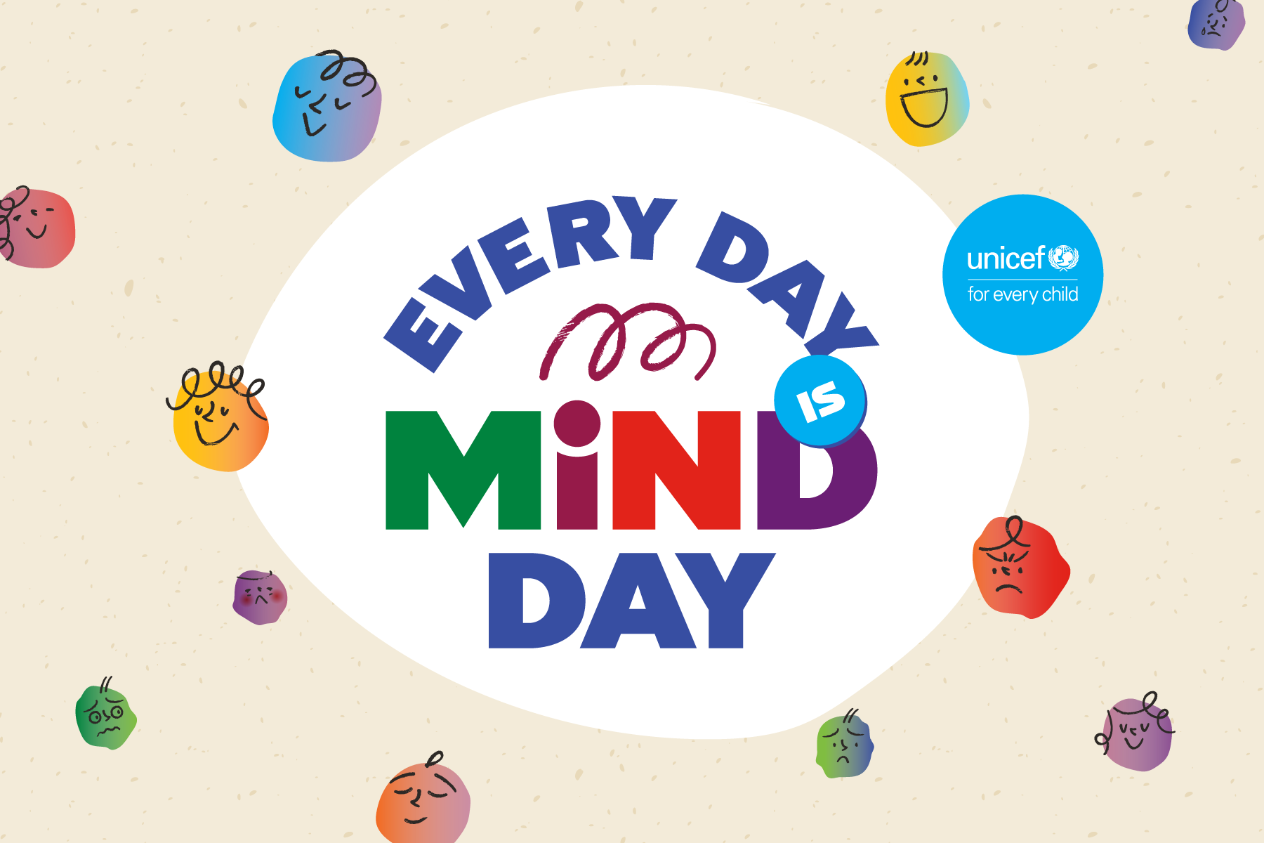 ยูนิเซฟออกแคมเปญ “Every Day is Mind Day โอกาสพักใจมีได้ทุกวัน”  ช่วยวัยรุ่นไทยรับมือปัญหาสุขภาพจิต
