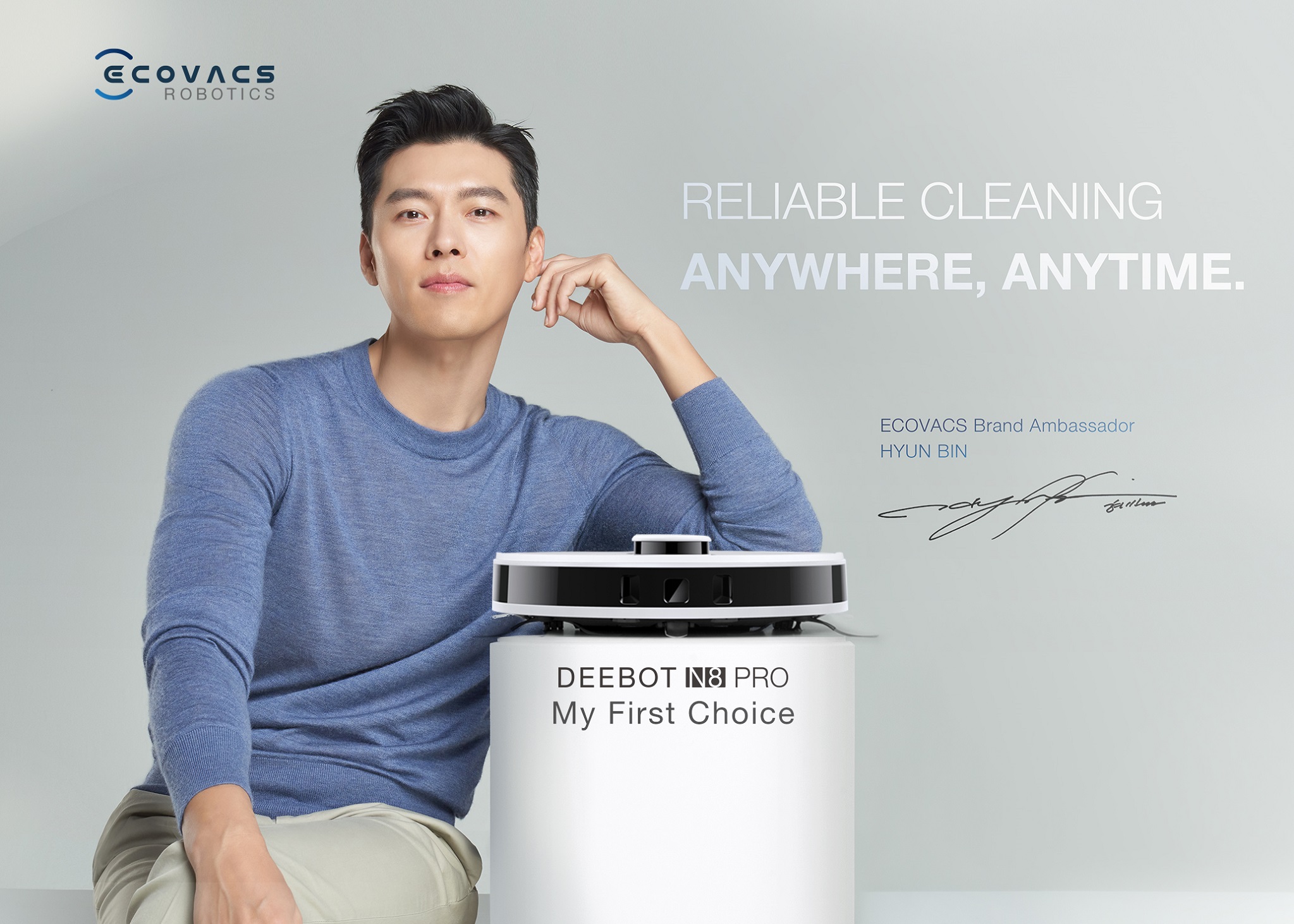"ECOVACS ROBOTICS" ตั้ง “ฮยอนบิน” นั่งแบรนด์แอมบาสเดอร์ รุกตลาดเมืองไทย    