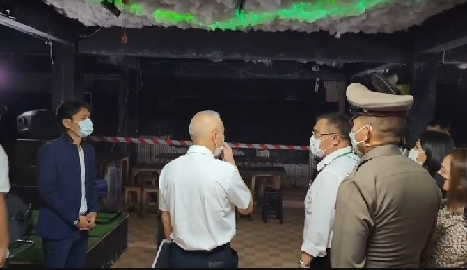 สุ่มตรวจผับย่านรัชดา เขตจตุจักร เร่ง 18 ร้านแก้ไขทางหนีไฟ พร้อมไฟฉุกเฉิน-อุปกรณ์ดับเพลิง 