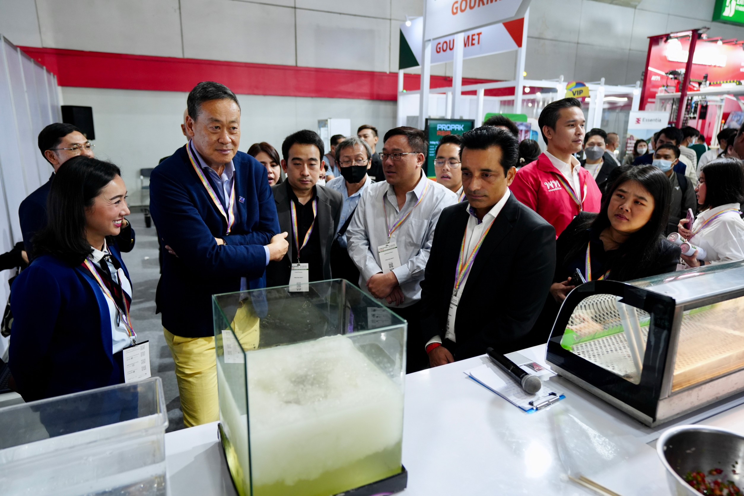 "เศรษฐา ทวีสิน" เยี่ยมชม ProPak Asia 2023 ชื่นชมนวัตกรรมอาหารแห่งอนาคต