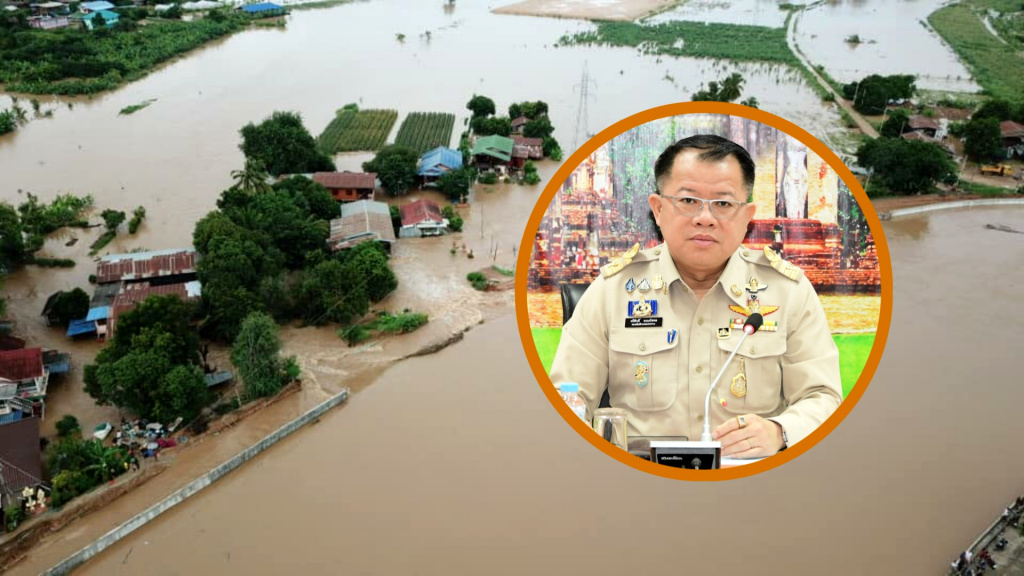 กรมชลฯ เร่งผันน้ำหลากจากเมืองแพร่ เข้าทุ่งบางระกำ ลดพื้นที่น้ำท่วมสุโขทัย