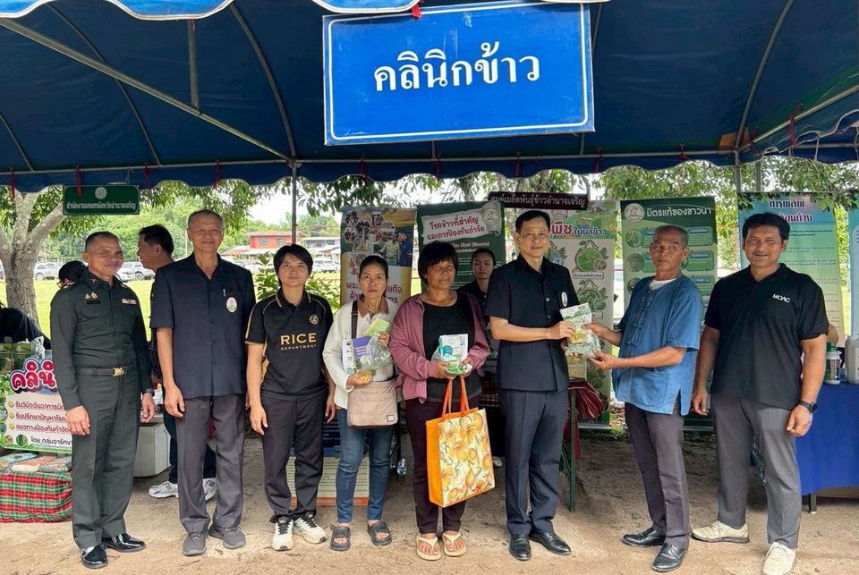 ศมข.อำนาจเจริญ เปิด “คลินิกข้าว” เติมความรู้เกษตรกร ยกระดับผลิตเมล็ดพันธุ์คุณภาพ