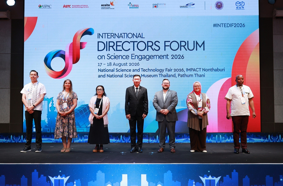 NSM เปิดเวที INTEDIF 2026 ผู้นำพิพิธภัณฑ์โลกกว่า 20 เขตเศรษฐกิจร่วมกำหนดทิศทางแหล่งเรียนรู้ยุคใหม่