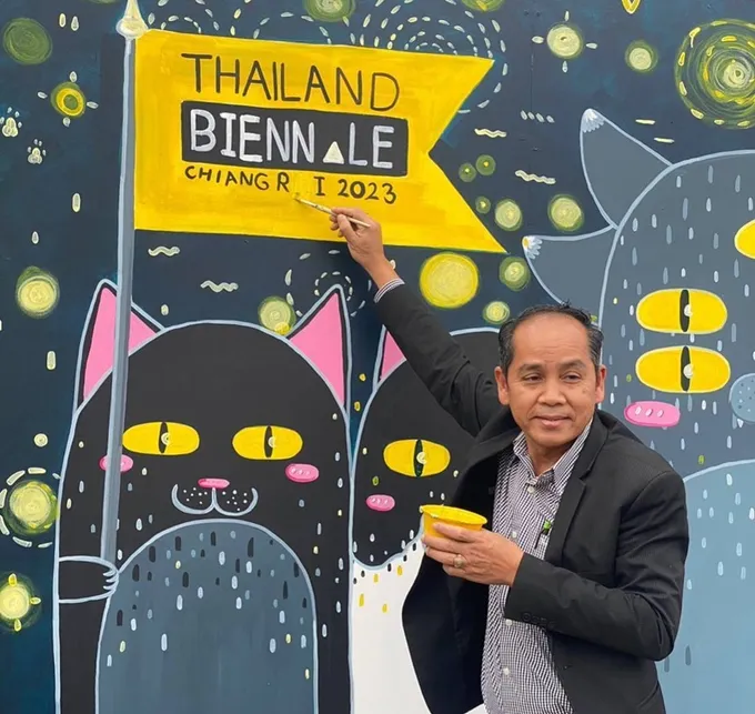 เมื่อ"วธ. สศร."ต้องระดมทุนไทยแลนด์ เบียนนาเล่, เชียงราย 2023