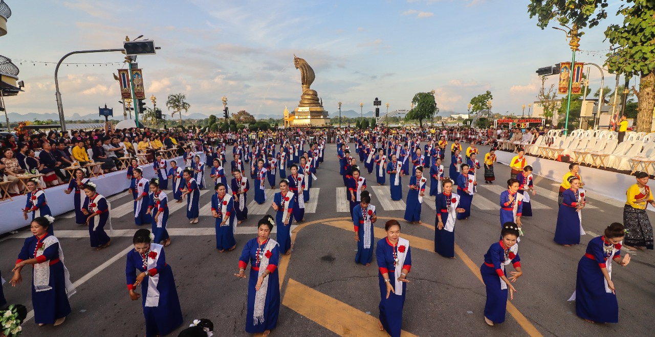 ถือฤกษ์วันที่ 7 เดือน 7  จัดบวงสรวงพญานาคริมโขง 7 วัน 7 คืน สู้โควิด