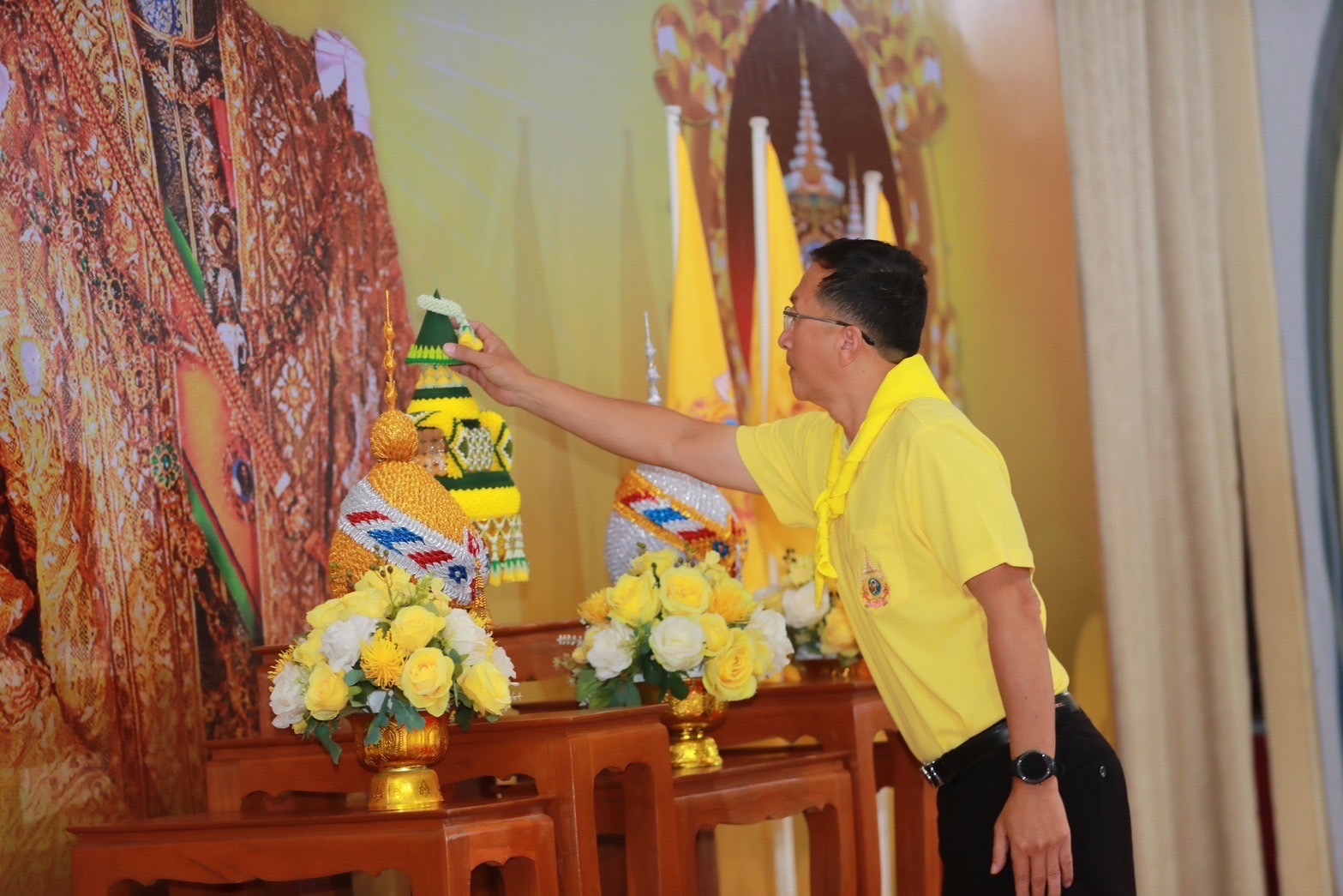 รวมพลังจิตอาสาสร้างความดี ปลูกป่าชุมชน เฉลิมพระเกียรติ 