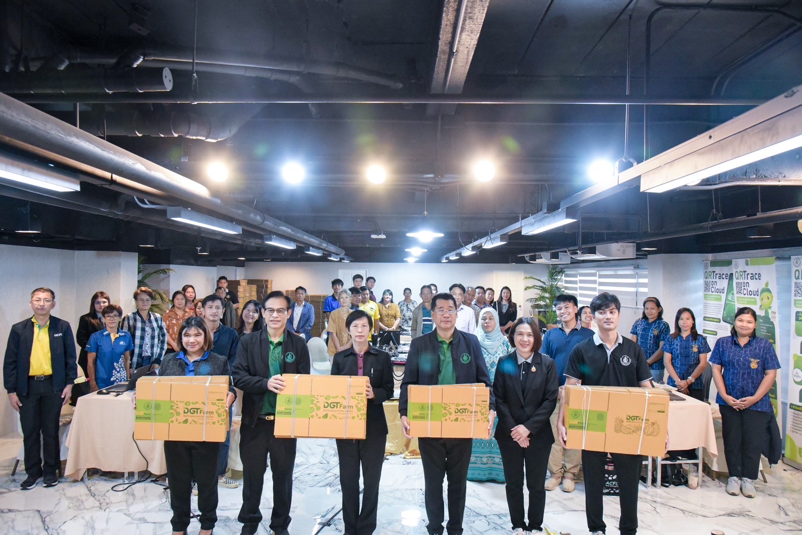 มกอช. ดันเกษตรกรใช้ “QR Trace on Cloud-DGTFarm” เสริมความมั่นใจสินค้าเกษตร ขยายตลาดออนไลน์