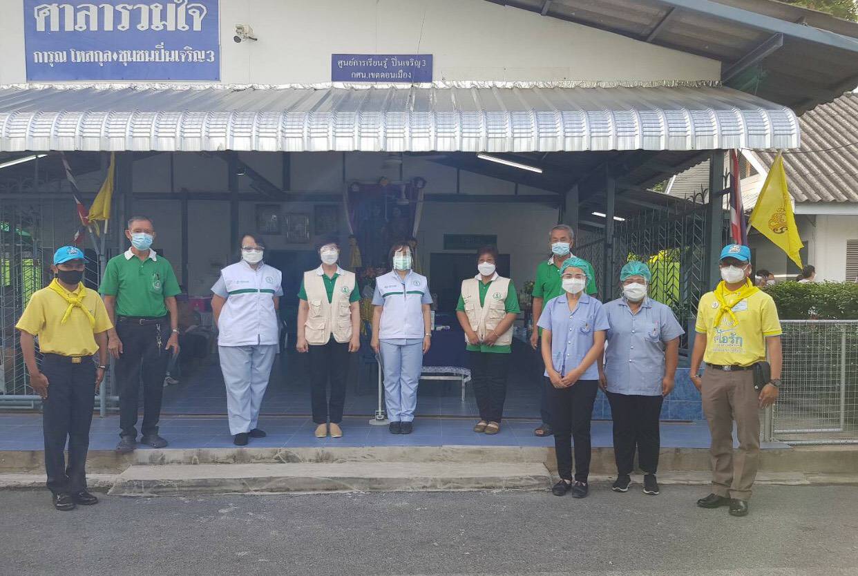 ศูนย์บริการสาธารณสุขศูนย์ 60 ให้บริการฉีดวัคซีน ให้ บริการ ฉีดวัคซีน กับชุมชนต่างๆในเขตดอนเมือง 
