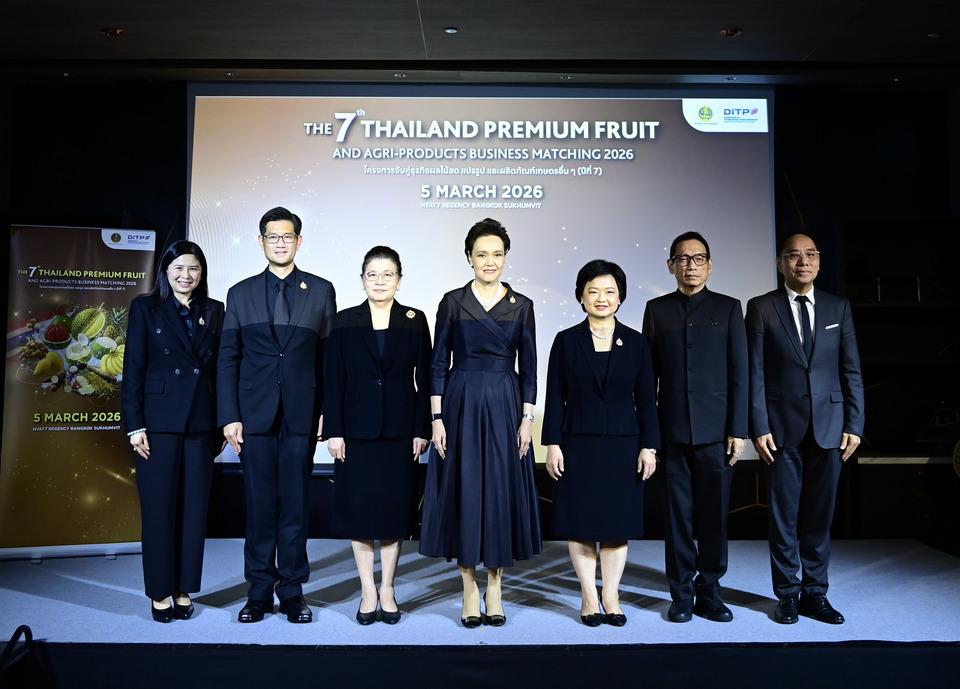 พาณิชย์ปูทางตลาดล่วงหน้า ดันผลไม้ไทยสู่เวทีโลก จัดจับคู่ธุรกิจกว่า 600 นัดหมาย คาดสร้างมูลค่าไม่ต่ำกว่า 1,000 ล.