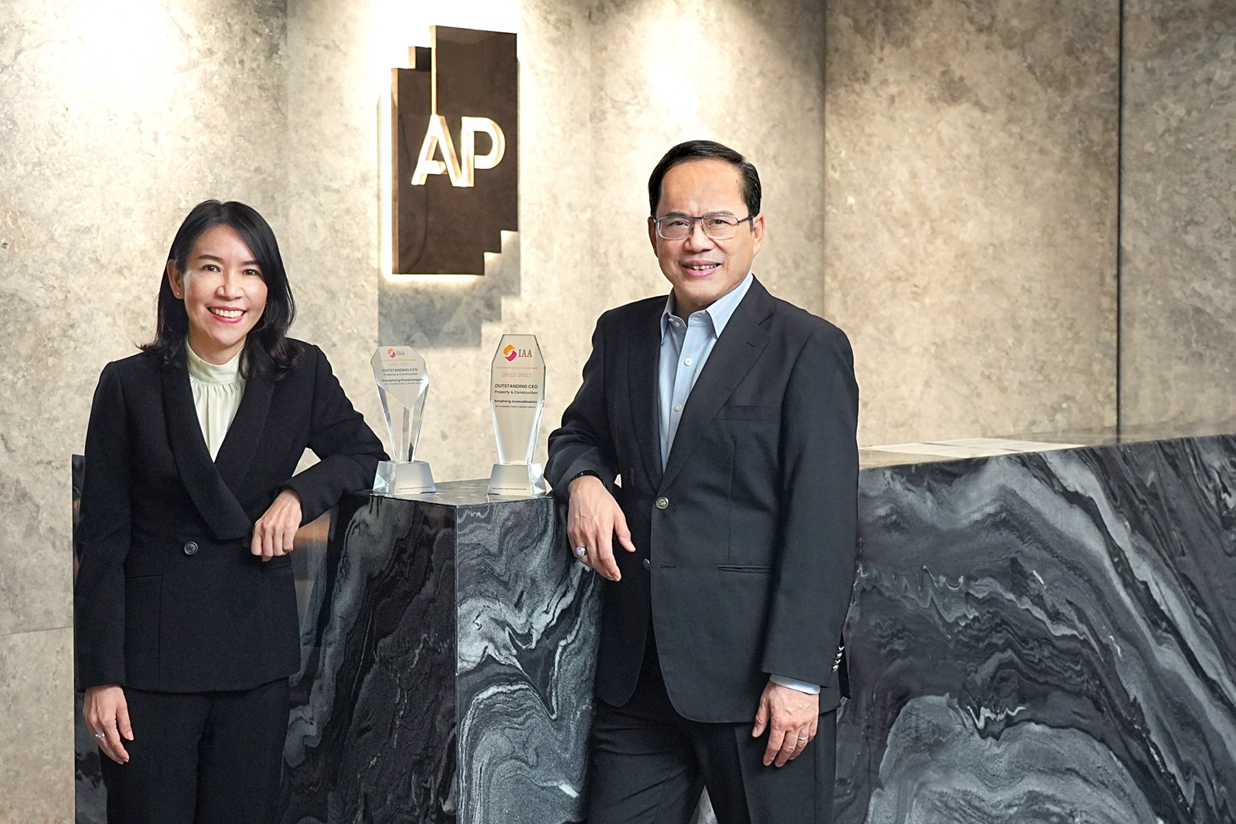 “เอพี ไทยแลนด์” คว้ารางวัล CEO และ CFO จาก IAA Awards for Listed Companies สะท้อนความเป็นผู้นำธุรกิจ-เชื่อมั่นจากนักลงทุน