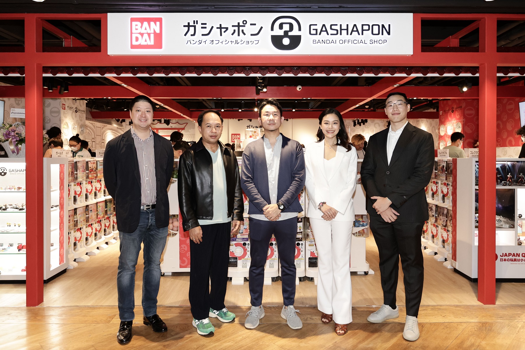 สยามเซ็นเตอร์แสดงความยินดี ‘Gashapon Bandai Official Shop’ เปิดตัวสาขาแรกในเมืองไทย
