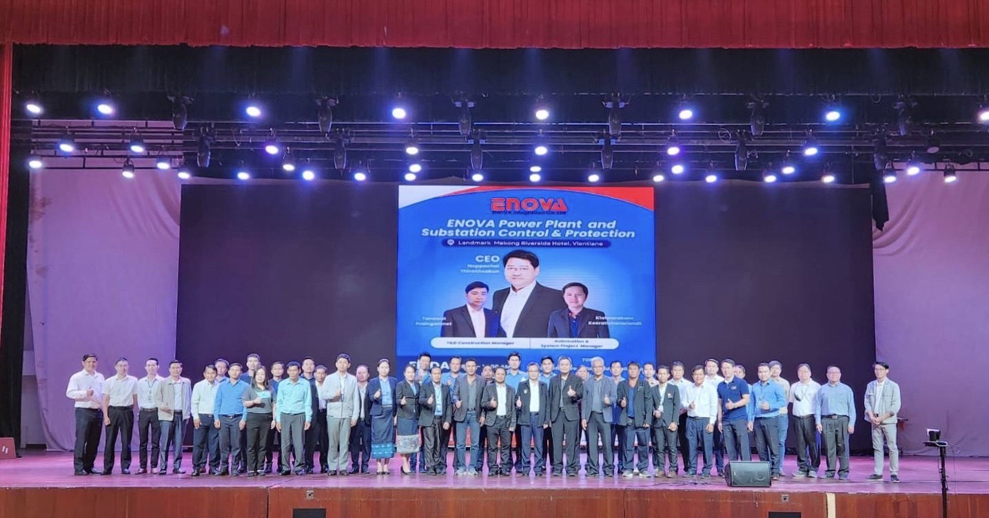 นักธุรกิจไทยร่วมสร้างความมั่นคงระบบพลังงานไฟฟ้าในสปป.ลาว