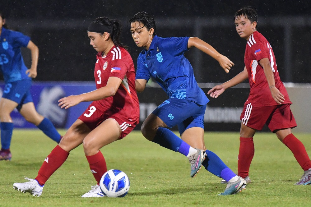 "ฟุตบอลหญิงทีมชาติไทยU19" เปิดหัวชนะ "ฟิลิปปินส์" 6-0 ศึกชิงแชมป์อาเซียน