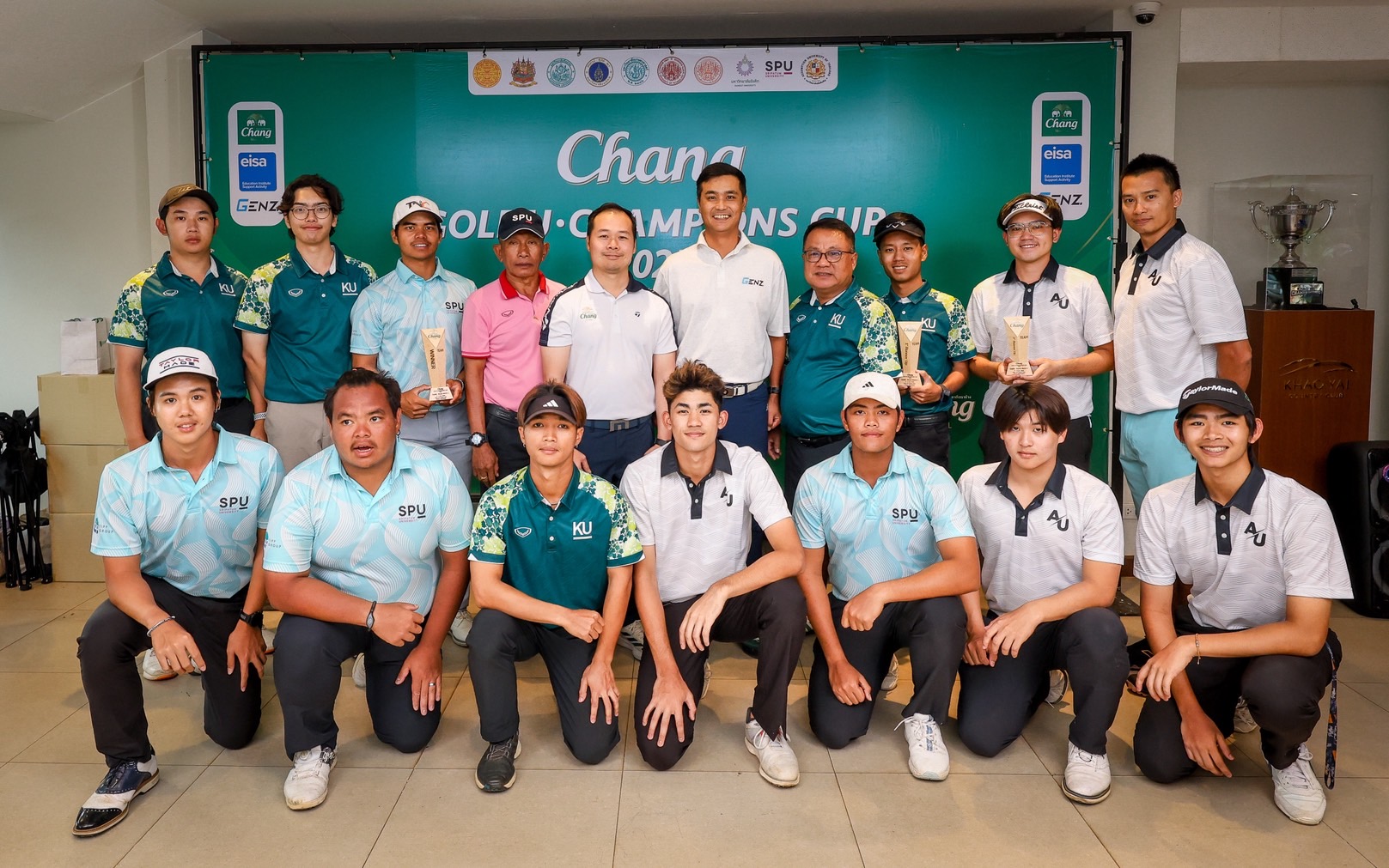 “ม.ศรีปทุม” คว้าแชมป์สวิงอุดมศึกษา  ช้าง กอล์ฟ ยู แชมเปี้ยนส์ คัพ 2025 สนามแรก