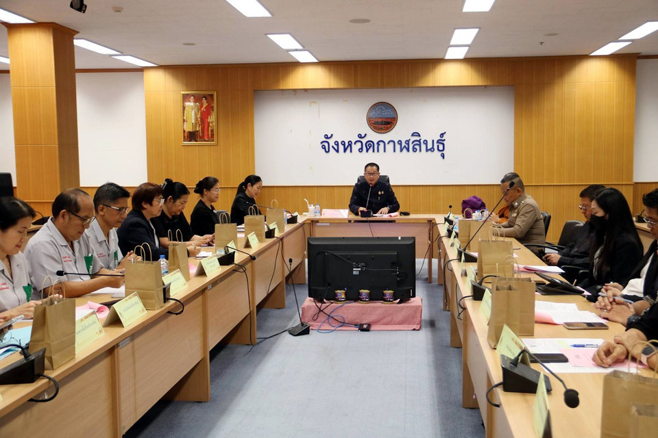 กาฬสินธุ์เดินหน้าขับเคลื่อนคุณธรรมเต็มรูปแบบ ตั้งเป้าสู่จังหวัดคุณธรรมต้นแบบโดดเด่น ปี 2569