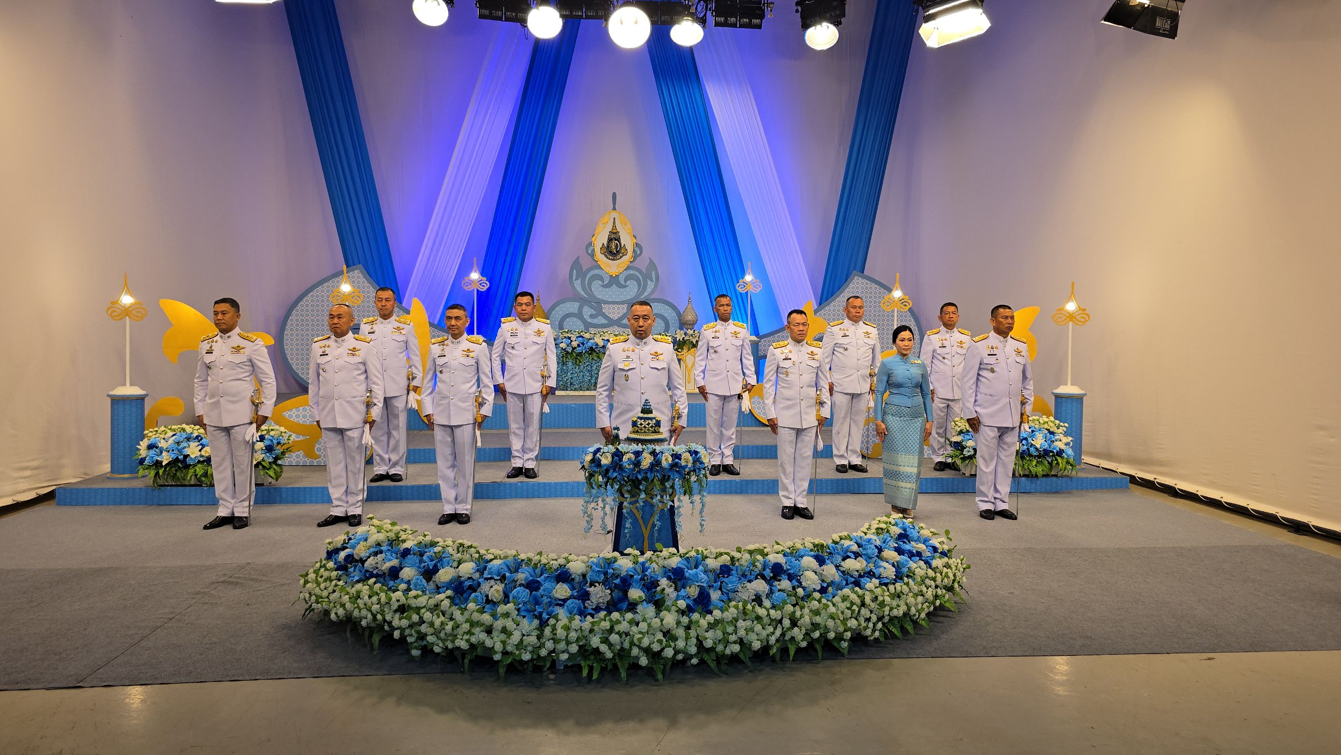 ผบช.7 พร้อมคณะ ร่วมบันทึกเทปโทรทัศน์ ถวายพระพรชัยมงคลเนื่องในโอกาสวันเฉลิมพระชนมพรรษา  สมเด็จพระนางเจ้าสิริกิติ์ฯ
