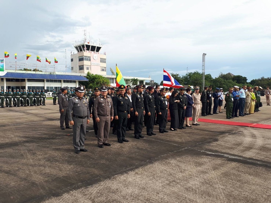 ผบก.ภ.จว.ขอนแก่นตรวจสถานที่เตรียมความพร้อมต้อนรับกรมกิจการชายแดนทหาร สนง.เลขานุการคณะกรรมการระดับสูงไทย-เมียนมา 