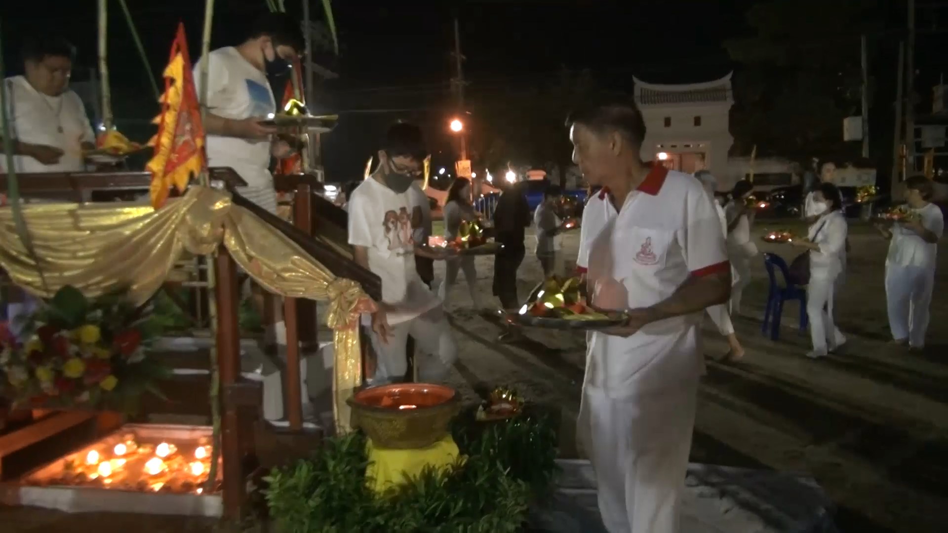 เทศบาลสงขลา จัดพิธีข้ามสะพานสะเดาะเคราะห์เสริมบารมี งานเทศกาลถือศีลกินเจ ปี 2563 