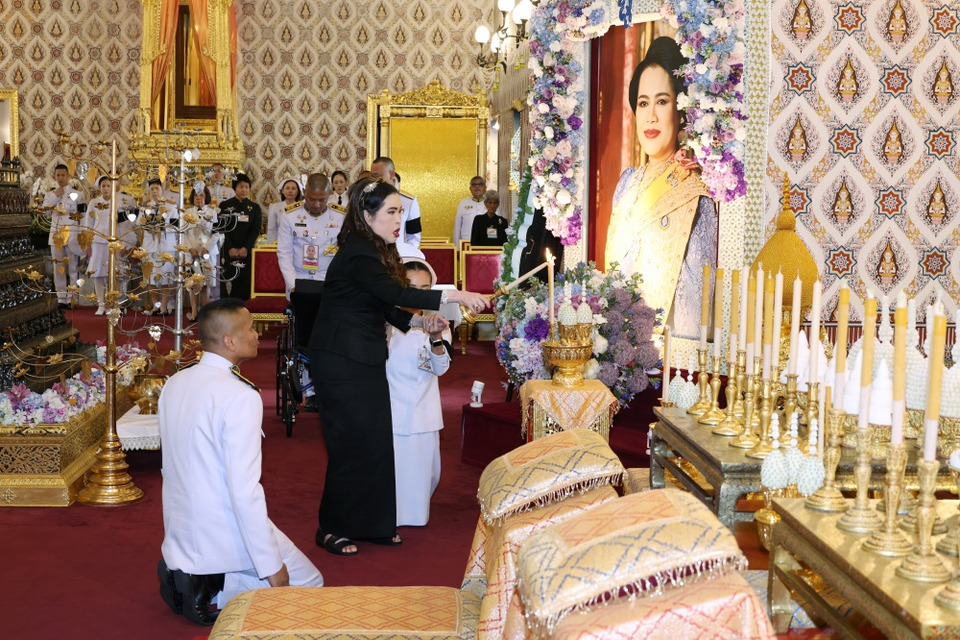 กรมพระศรีสวางควัฒนฯ เสด็จไปทรงบำเพ็ญพระราชกุศล ถวายพระบรมศพ “พระพันปีหลวง”