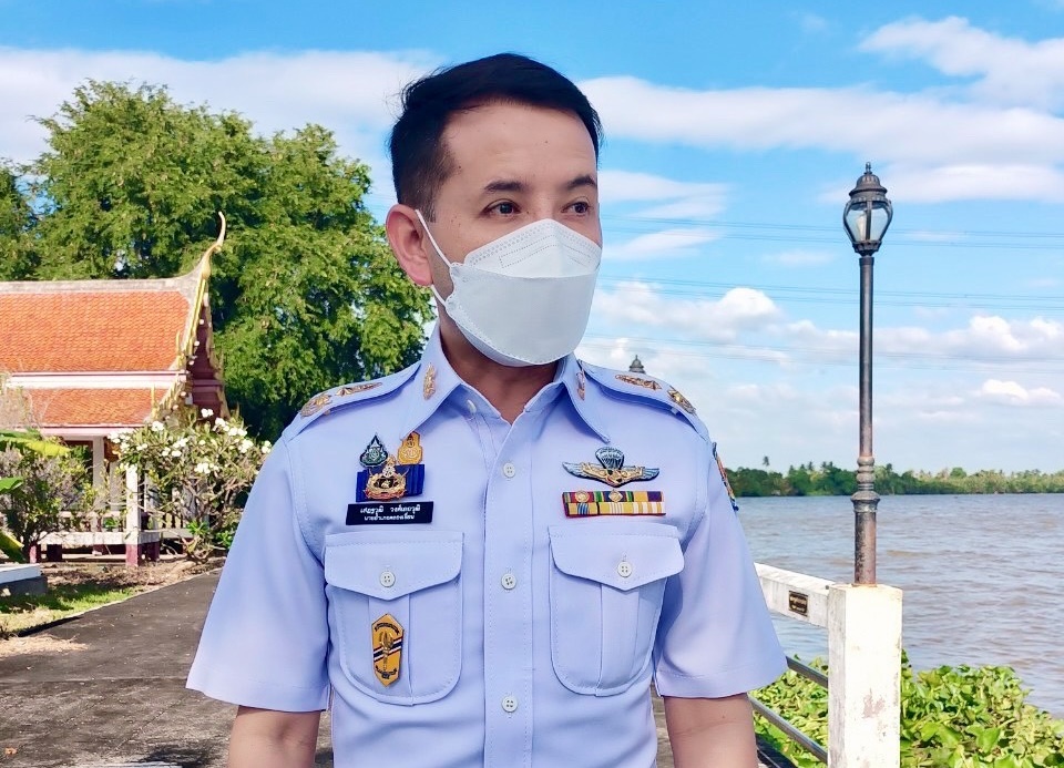  นายอำเภอคลองเขื่อนตรวจท่าน้ำ  เตรียมพร้อมรับขบวนแห่หลวงพ่อโสธรทางน้ำ