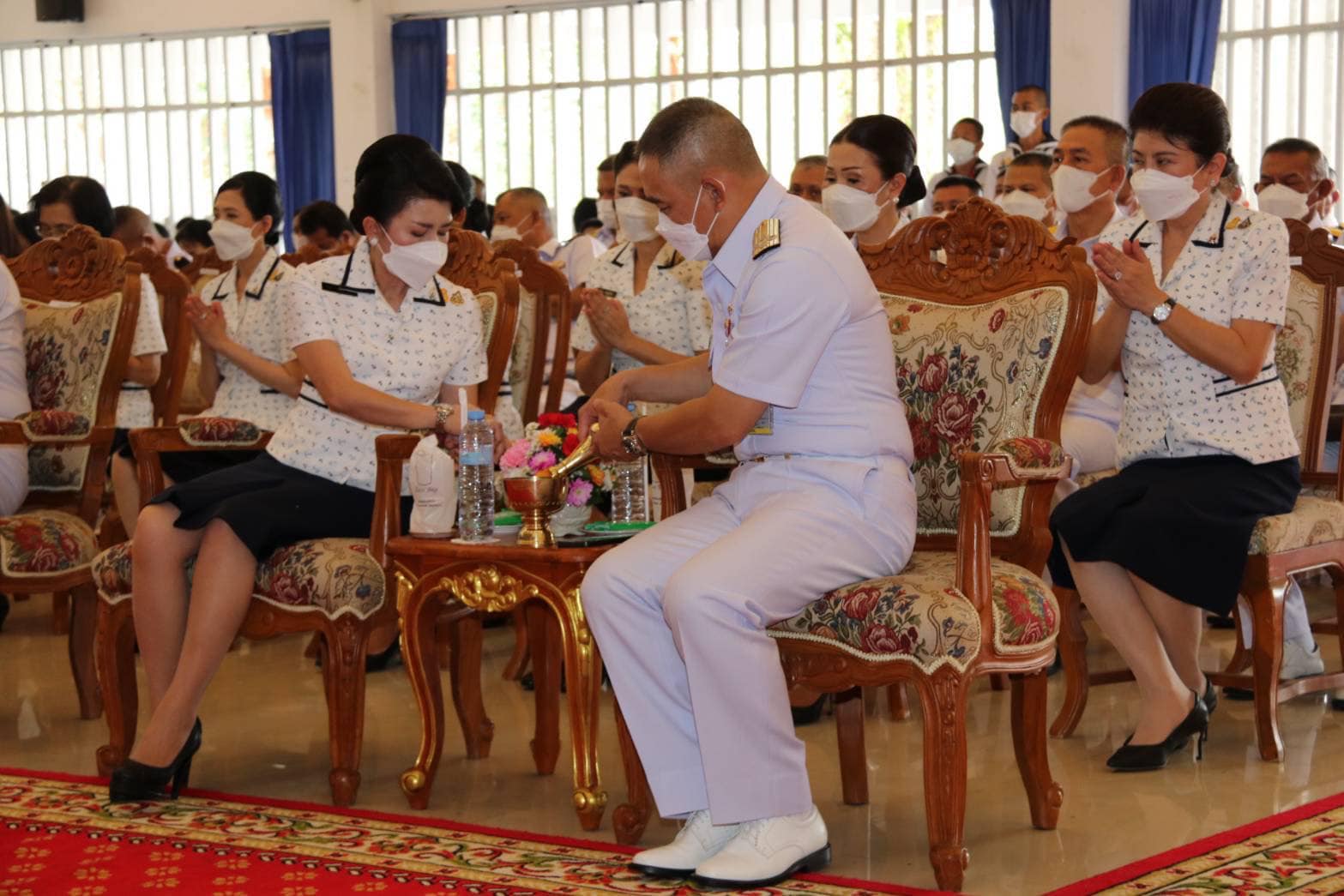 "ผบ.ทร." ทำบุญครบรอบ 50 วัน อุทิศส่วนกุศลให้  "กำลังพล " ที่เสียชีวิต จากเหตุ "เรือหลวงสุโขทัย" อับปาง 