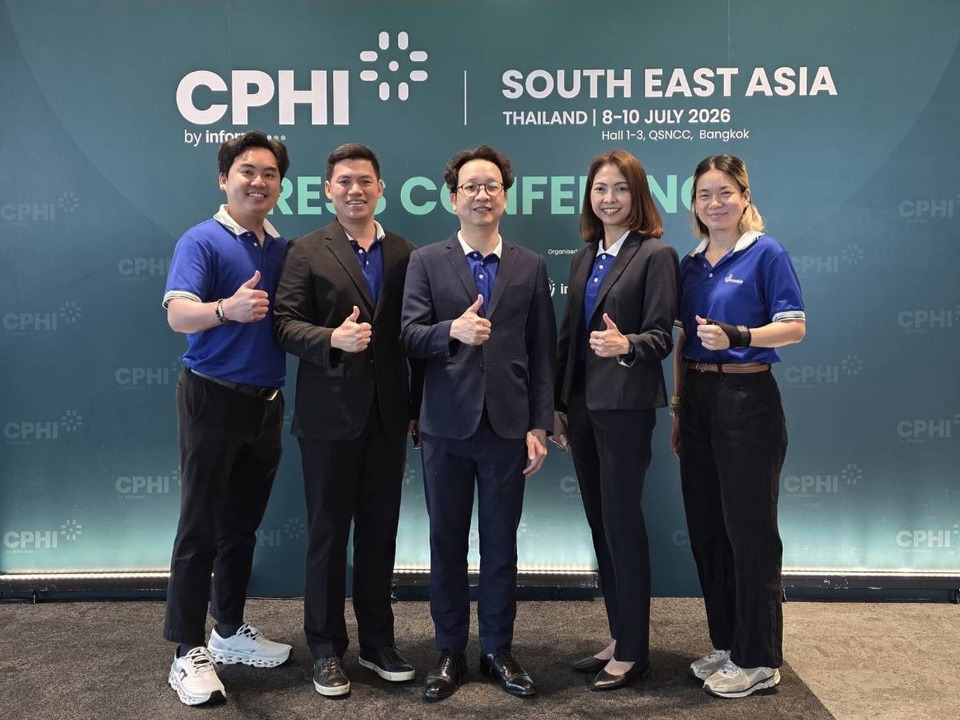 อินโนบิกเปิดเกมรุกตลาดสุขภาพโลก ชูโพรไบโอติกส์สายพันธุ์ไทยในงาน CPHI South East Asia 2026