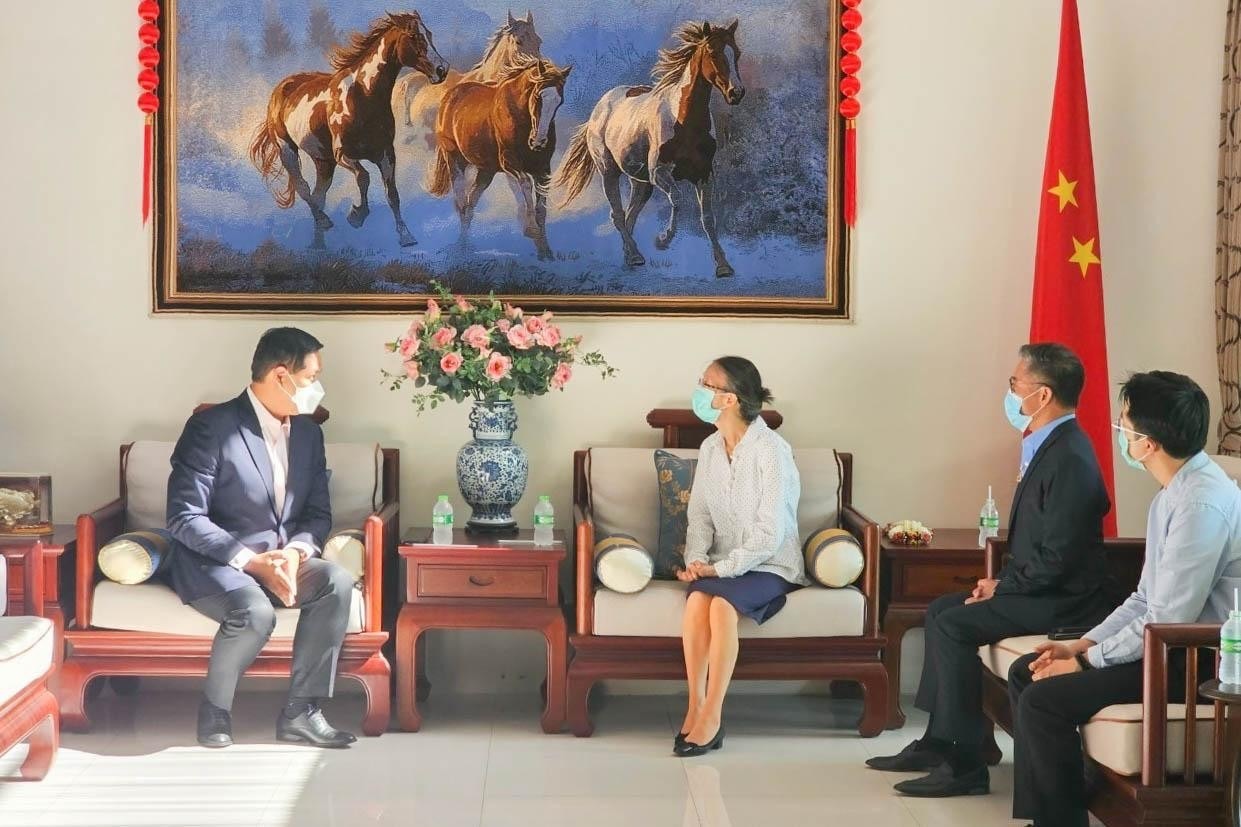 " สรรเพชญ" เข้าพบ "กงสุลใหญ่จีน"  ประจำจ.สงขลา กำชับความสัมพันธ์ สร้างความร่วมมือต่อยอดมรดกทางวัฒนธรรม