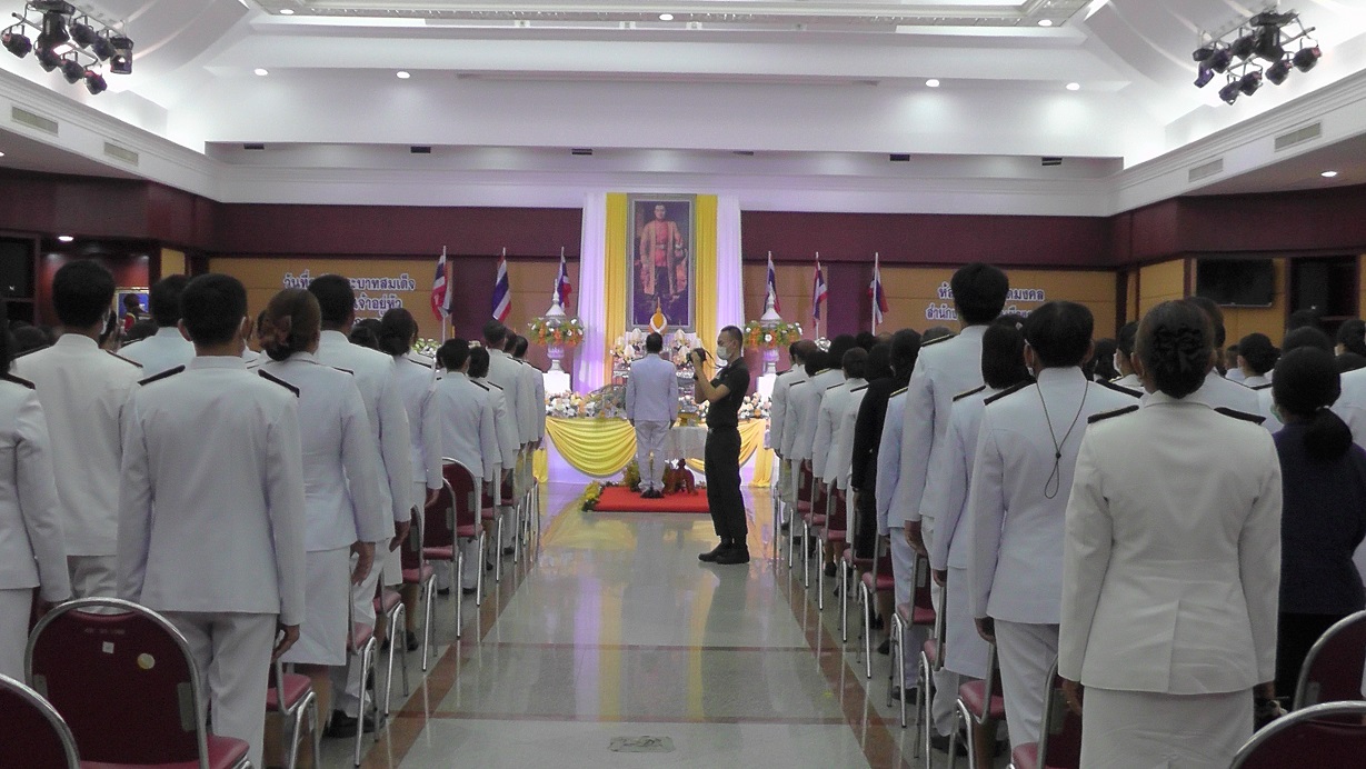 วันระลึกพระมหาเจษฎาราชเจ้า 60 หน่วยงานราชการกระบี่ร่วมใจถวายสักการะ 
