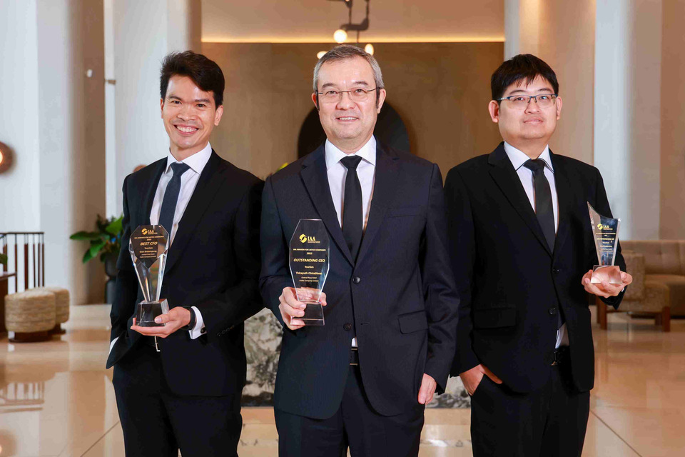 "เซ็นทารา" คว้า 3 รางวัลใหญ่ “Outstanding CEO – Best CFO – Outstanding IR” จากเวที IAA Awards ตอกย้ำผู้นำโรงแรมไทยระดับโลก