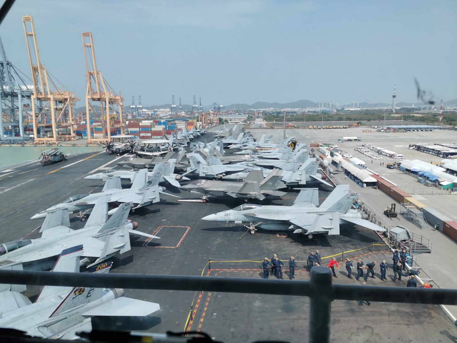 ทหารกองทัพสหรัฐอเมริกากว่า 5,400 นายเทียบท่าเรือแหลมฉบัง 5วัน