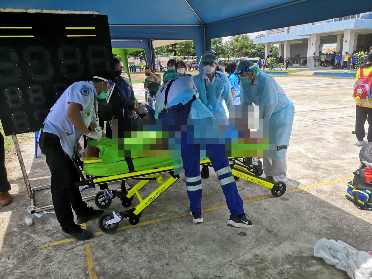 ตำรวจโคราชเร่งตามหาเจ้าของกระสุนปริศนายิงเข้าสะโพกนักเรียน ผู้บริหารสั่งป้องกันเข้ม