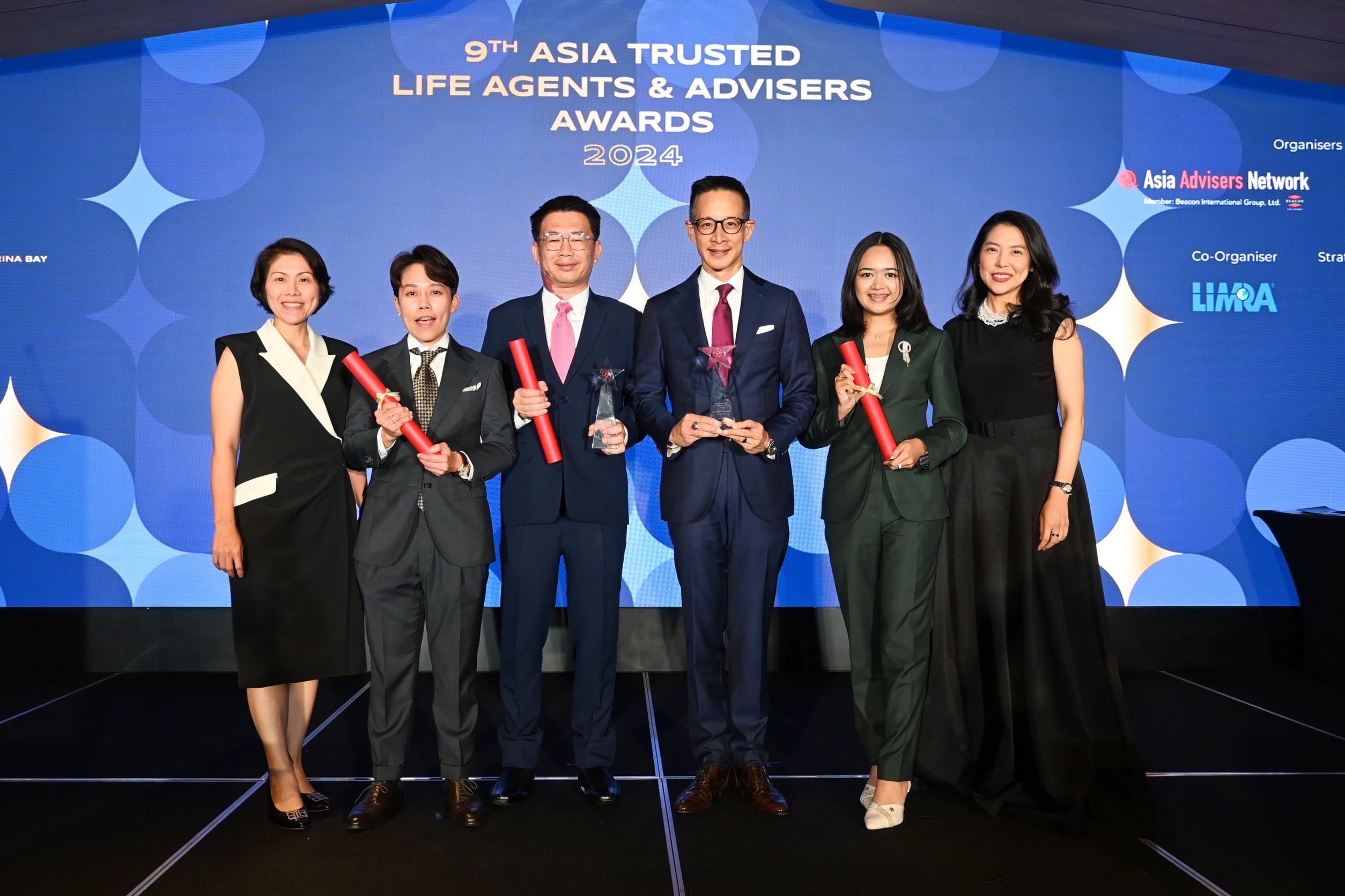 MTL ปลื้มตัวแทนคุณภาพรับรางวัลระดับเอเชียจากเวที Asia Trusted Life Agents & Advisers Awards 2024