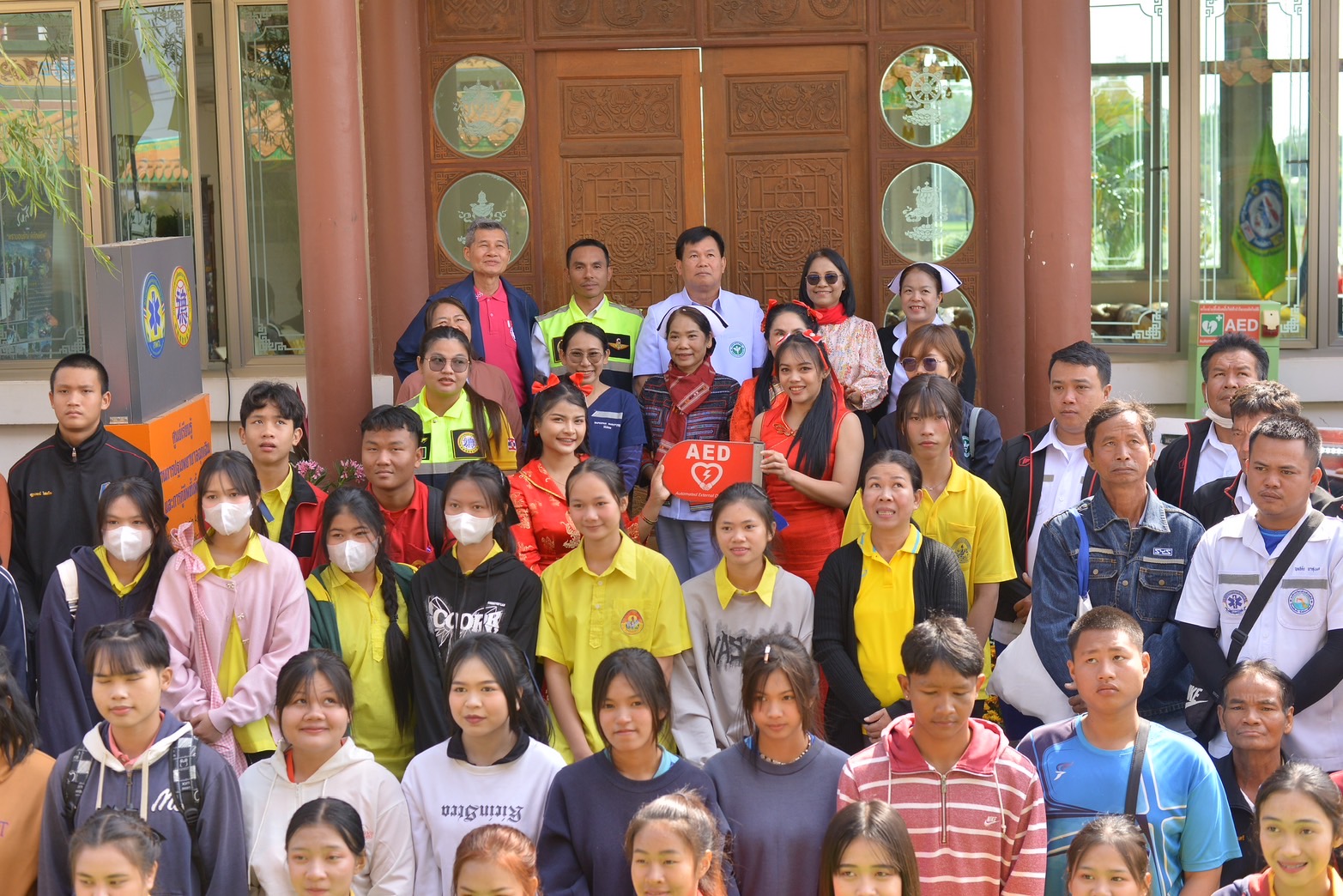 กาฬสินธุ์เปิดศูนย์การเรียนรู้ปฐมพยาบาลฉุกเฉินและการกู้ชีพขั้นพื้นฐาน