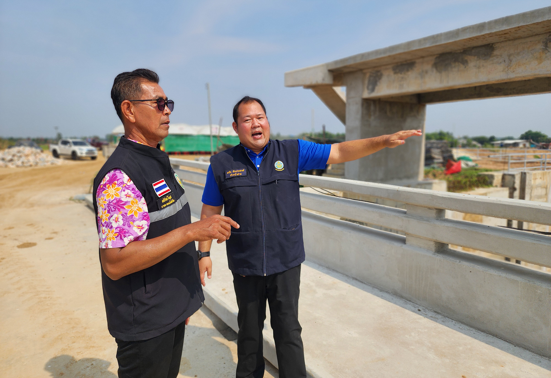 กรมชลประทานเผยการก่อสร้างประตูระบายน้ำโพธิ์ประทับช้างในแม่น้ำยมพิจิตรคืบหน้า60%แล้ว