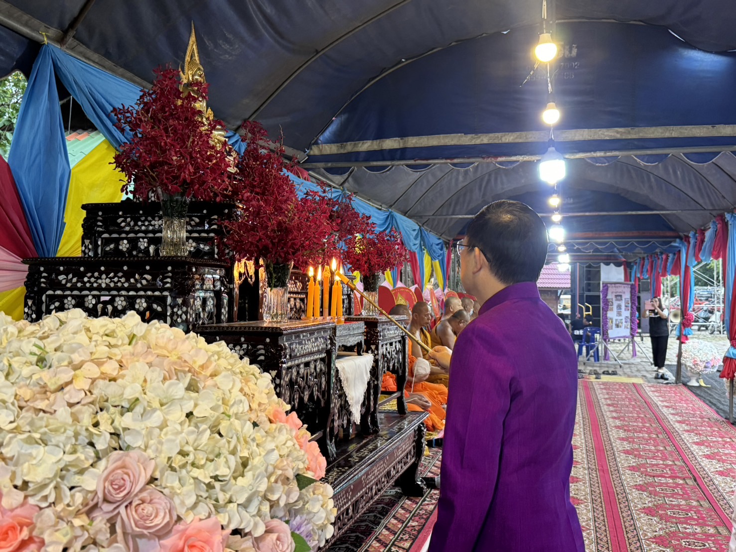 ผู้ว่า ฯ อุตรดิตถ์เปิดงานนมัสการหลวงพ่อสัมฤทธิ์และงานประจำปีวัดหมอนไม้ ประจำปี 2567 