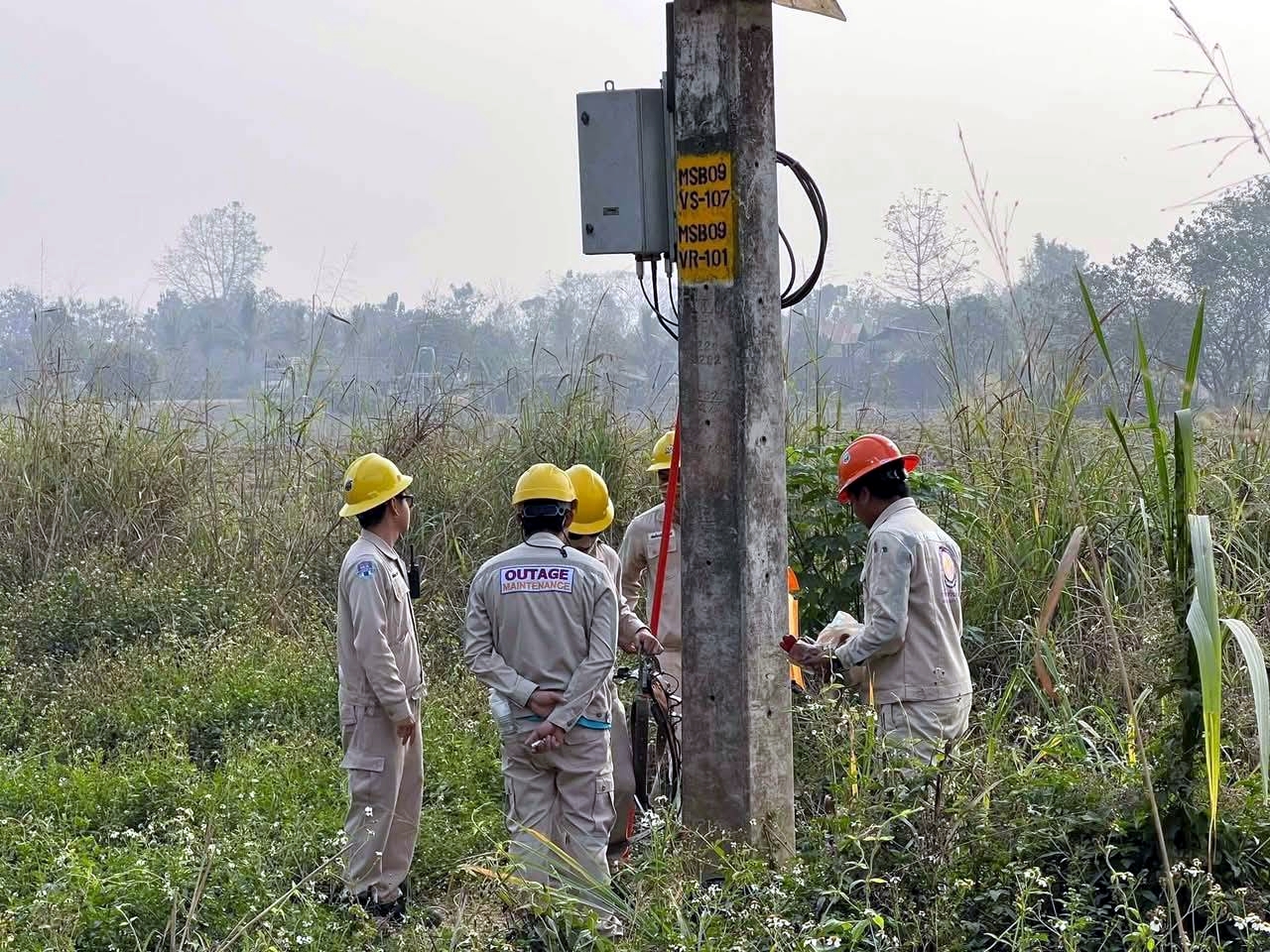 สะพานมิตรภาพไทย-พม่าแห่งที่ 2 พร้อมตัดไฟทันที