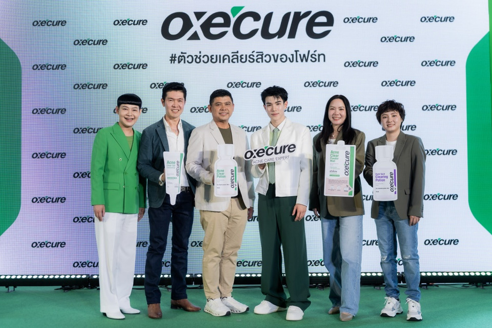  อ๊อกซีเคียว (Oxe’cure) เปิดตัวพรีเซนเตอร์คนใหม่ “โฟร์ท ณัฐวรรธน์” ขวัญใจชาว GEN Z