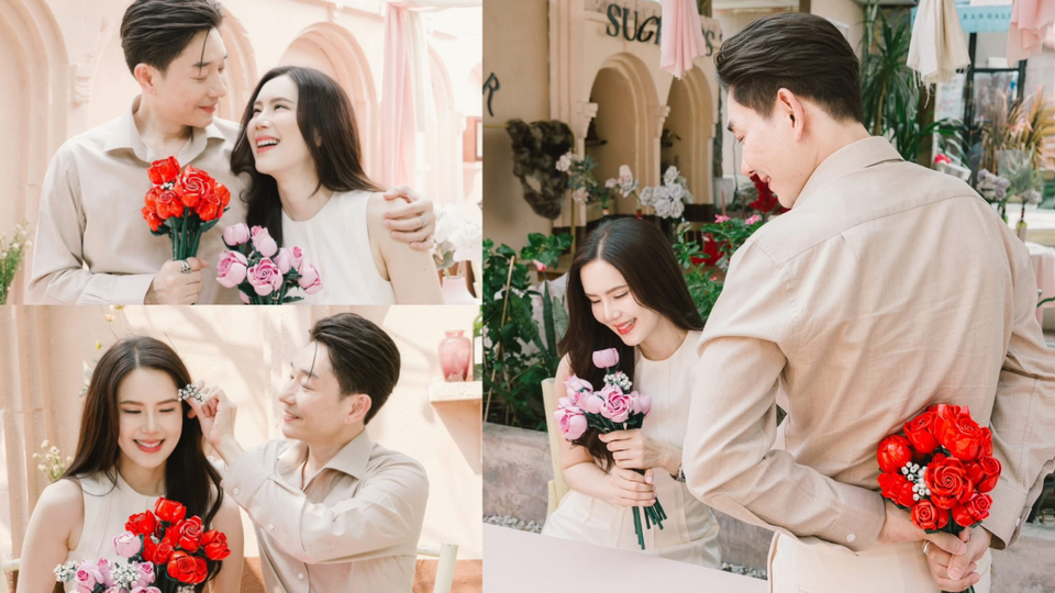 หวานไม่มีเปลี่ยน! วาเลนไทน์ครั้งที่ 21 ของคู่รักมาราธอน บอย & เจี๊ยบ