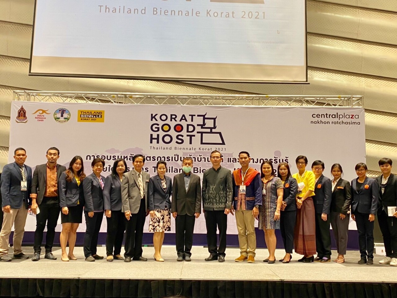 โคราชติวเข้มอาสาสมัครท่องเที่ยวเป็นเจ้าบ้านที่ดีต้อนรับผู้มาเยือน Thailand Biennale, Korat 2021