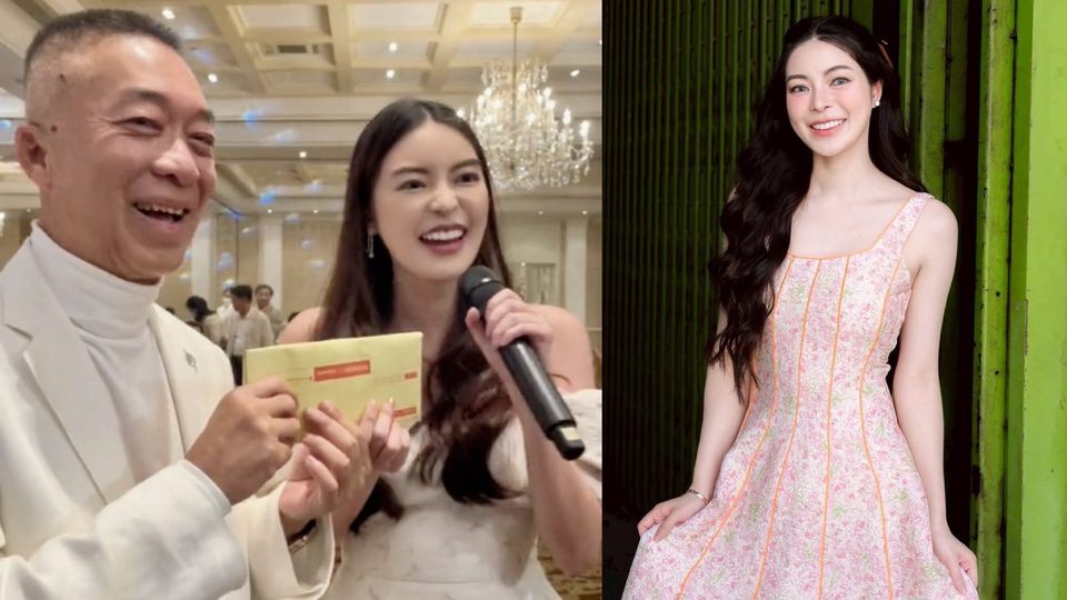 ความสุขเล็กๆ ที่ยิ่งใหญ่ “เอวา ปวรวรรณ” ตอบแทนคุณพ่อด้วยของขวัญจากการทำงานของตัวเอง