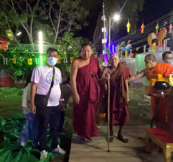 "ลูกหมี แม่สอด" ร่วมงานทำบุญใหญ่ เจริญพุทธมนต์ นั่งปรก เททองหล่อเจ้าพ่อพะวอ