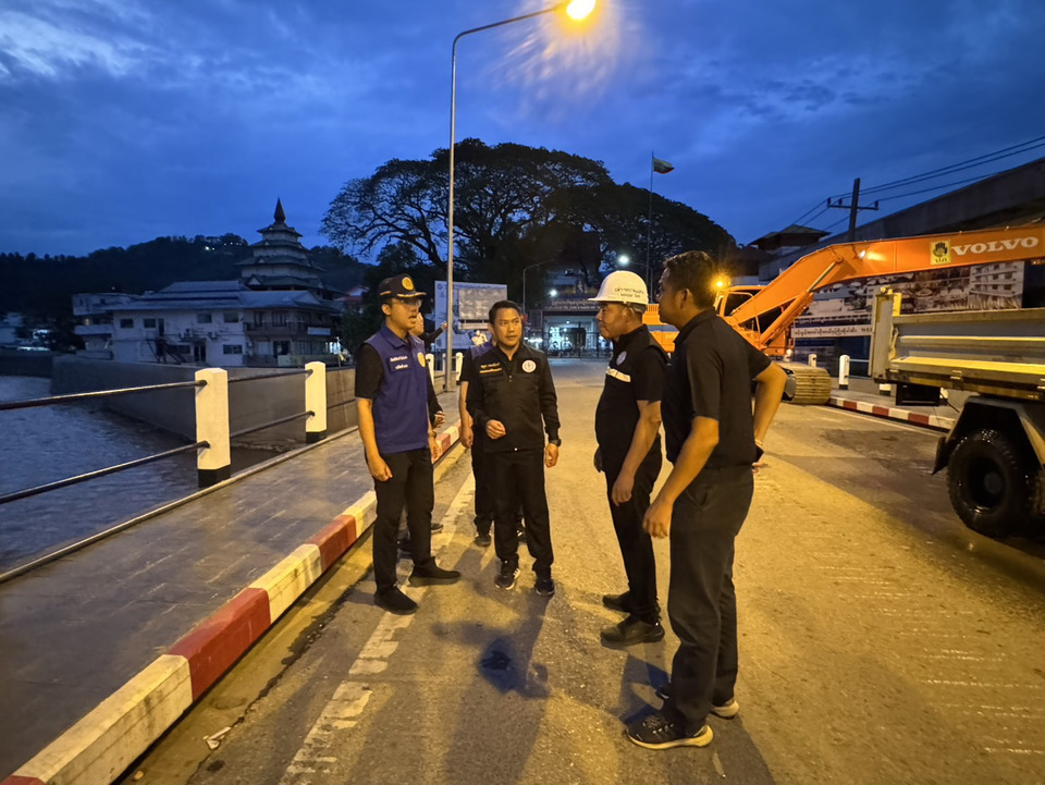 เฝ้าระวังพายุฝน 7-10 พ.ค. เชียงรายเตรียมพร้อมรับมือเสี่ยงน้ำหลากแม่สาย