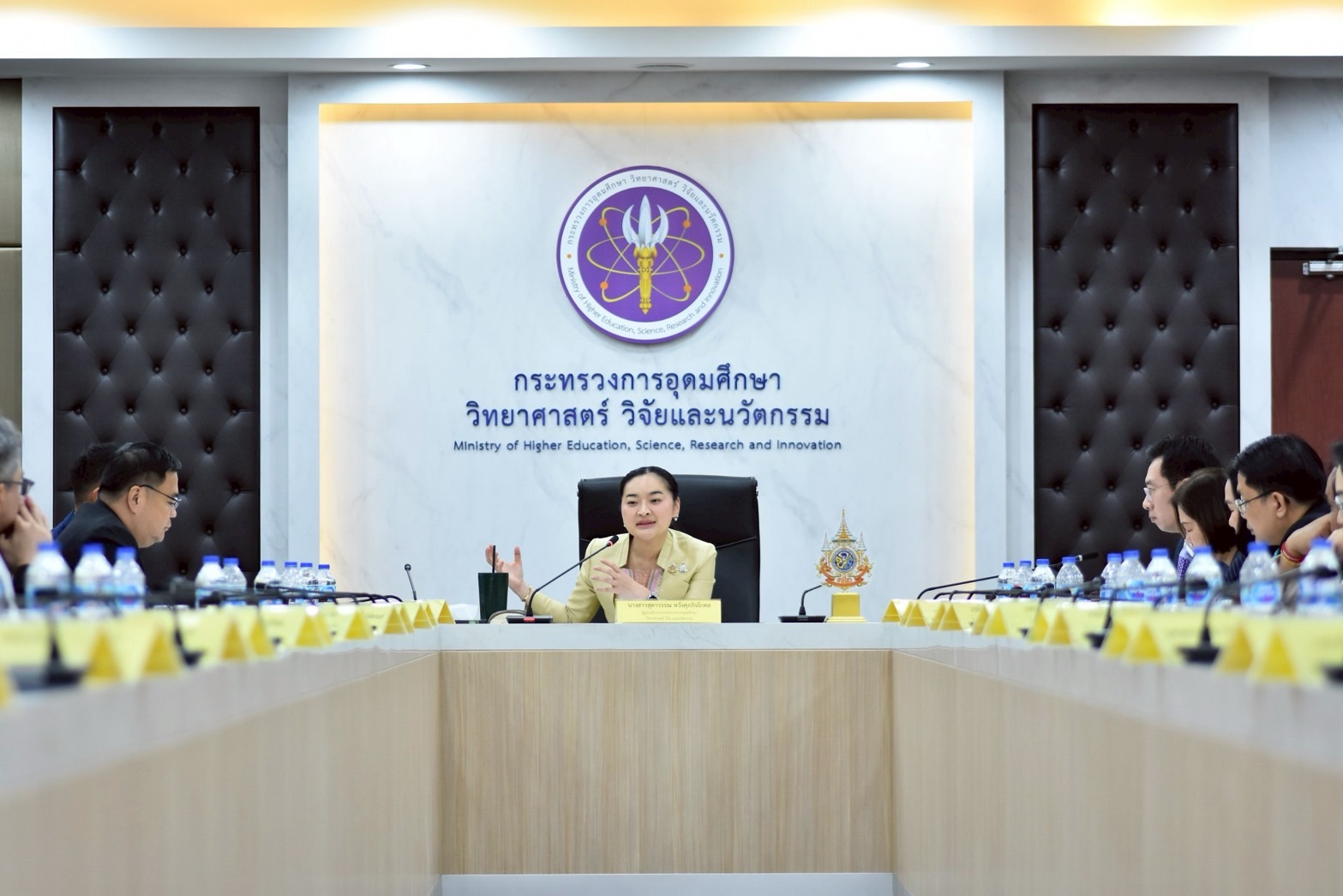 “รมว.สุดาวรรณ” แถลงนโยบายกระทรวง อว.  พร้อมเปิดตัวโครงการ “1 มหาวิทยาลัย 1 ภารกิจ เพื่อท้องถิ่น”