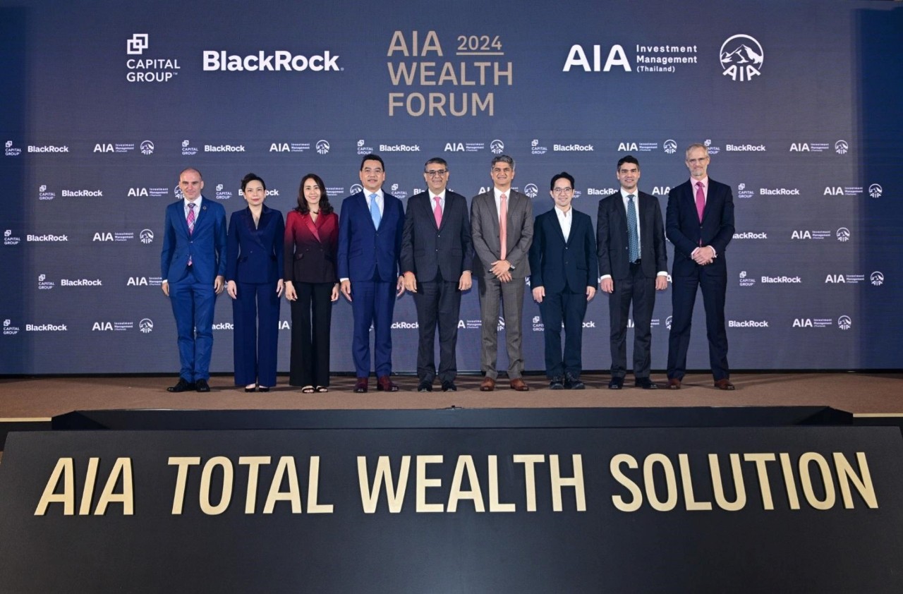 เอไอเอ ประเทศไทย จับมือพันธมิตรด้านการลงทุนระดับโลก จัดงานเสวนา ก้าวข้าม…ความผันผวน มุ่งสู่ศักยภาพการเงินที่ยั่งยืน 