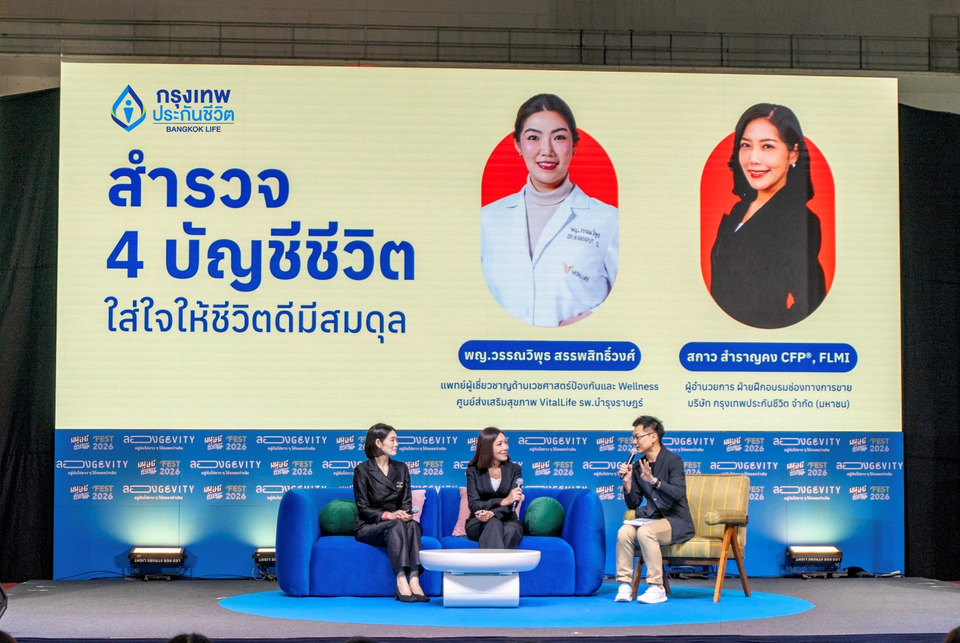 กรุงเทพประกันชีวิต กระตุกต่อมคิด ชวนสำรวจ 4 บัญชีชีวิต เพื่อออกแบบชีวิตระยะยาว 