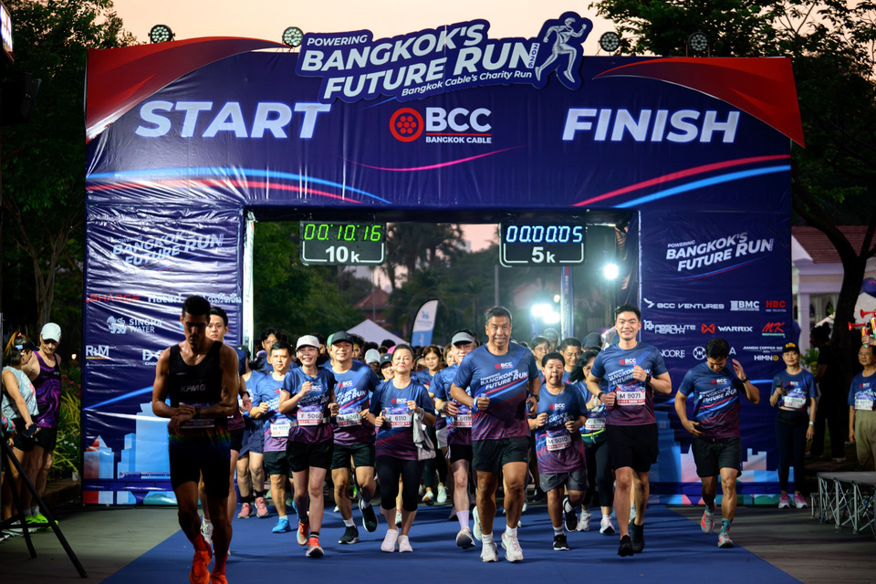 บางกอกเคเบิ้ล จัดงานวิ่ง “Powering Bangkok’s Future Run 2026”  ส่งต่อรายได้สนับสนุนโซลาร์ให้โรงเรียน พร้อมส่งมอบลานยืดเหยียด