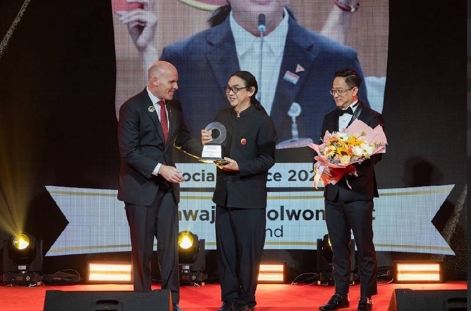 ฮีโร่ตัวจริง! “ธัญวัจน์” ผงาดรับรางวัล HERO Awards 2025 สาขา Social Justice ตอกย้ำ! การเป็นประเทศแรกในอาเซียนที่ปลดล็อก “สมรสเท่าเทียม”