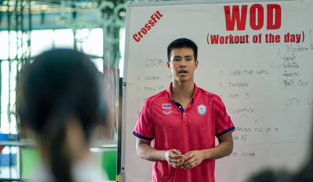 "น้องคิว"นักปัญจกีฬาไทยในโอลิมปิกเกมส์ 2024 กรุงปารีส สาธิตและแนะนำการฝึกซ้อม Obstacle Box นักกีฬาปัญจกีฬารุ่นใหม่ 