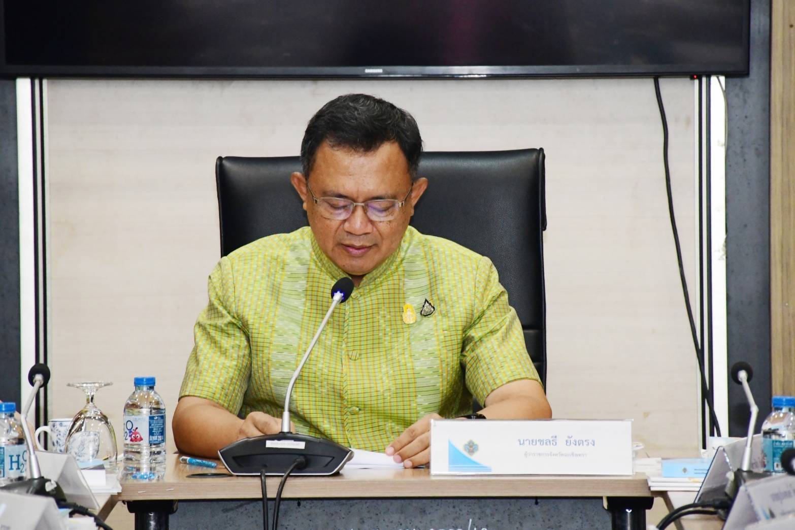 กกต.จังหวัดฉะเชิงเทรา ประชุมเตรียมความพร้อมการเลือกสมาชิกวุฒิสภา