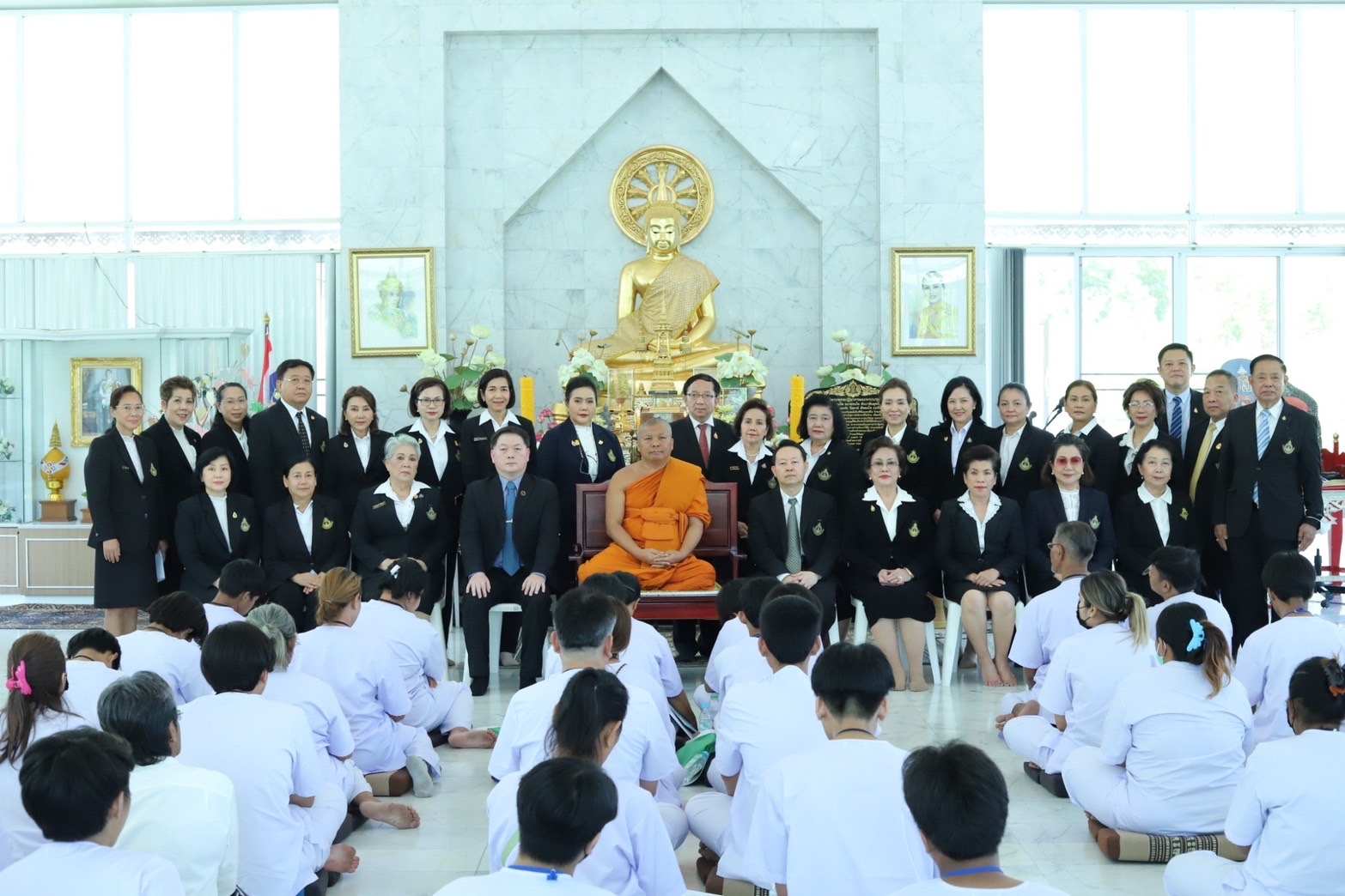 รองอธิบดีผู้พิพากษาศาลเยาวชนและครอบครัวกลางเป็นประธานในพิธีเปิดโครงการค่ายคุณธรรมจริยธรรม ค่ายที่ ๑/๒๕๖๗